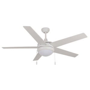 Transitional Ceiling Fan Matte White